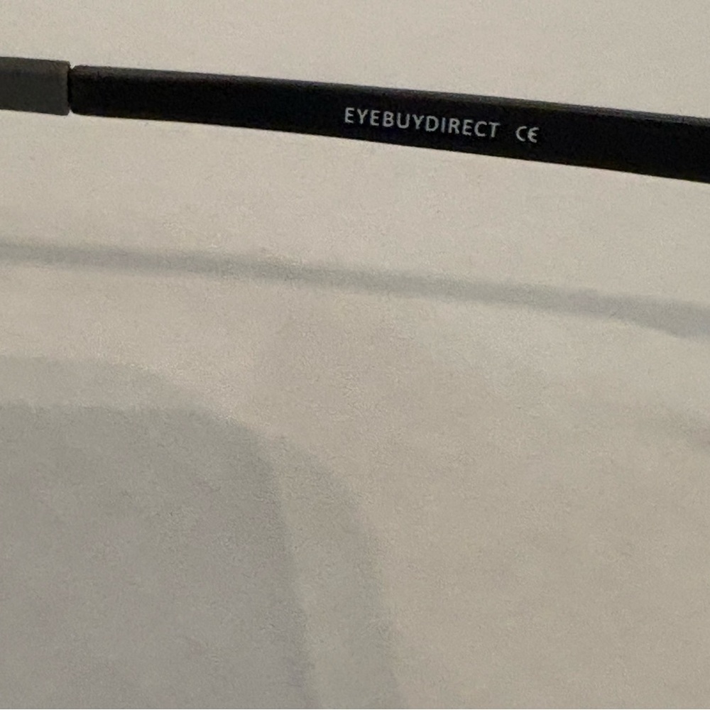 Womens Eyebuydirect Rectangular Black Eyeglass Fr… - image 6